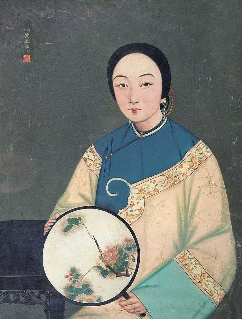 清朝妃子海兰珠画像 清朝妃子海兰珠画像画法