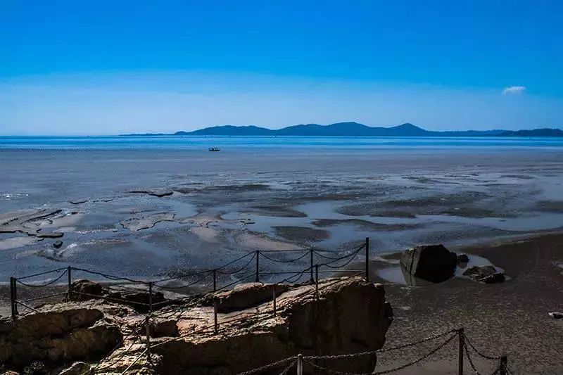 闽江入海口琅岐岛海岸美景琅岐环岛路长乐赛段滨海新城,一生长乐秀丽