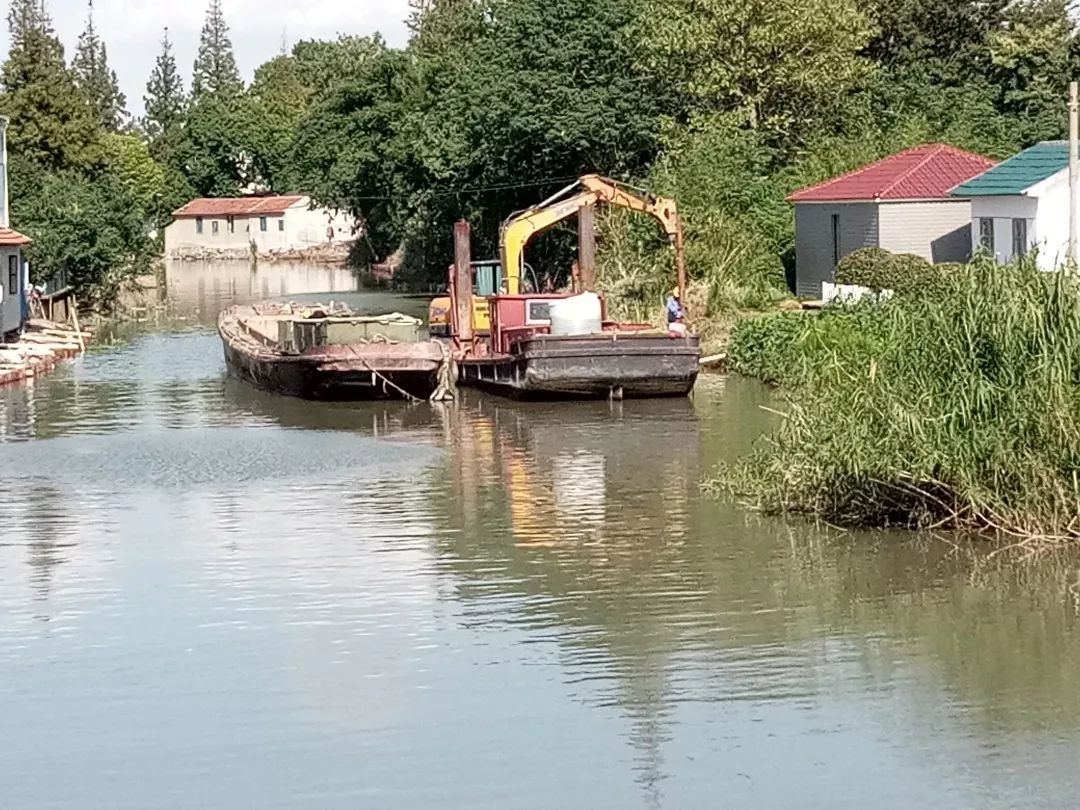 整治前陆窑塘 整治后 整治中 整治前杨家浜 整治后 整治