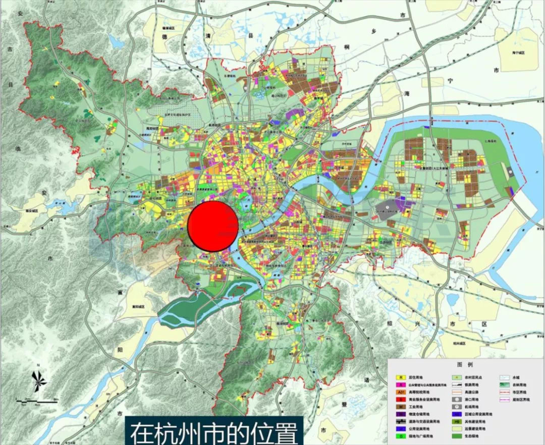 浙江省杭州运河新城单元gs10控制性详细规划修编草案公示