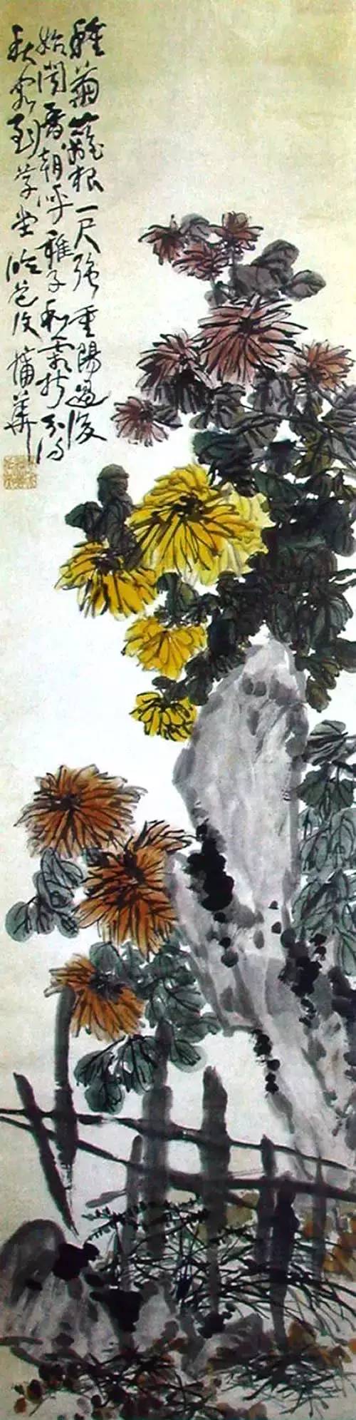 真作 趙雲壑 掛軸 肉筆 花鳥画 中国美術 中国書画 真筆 在銘 赵云壑