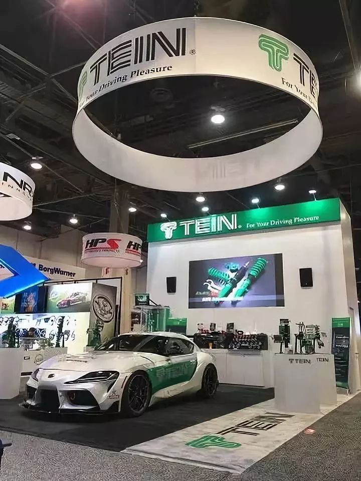 tein盛装出席美国2019semashow