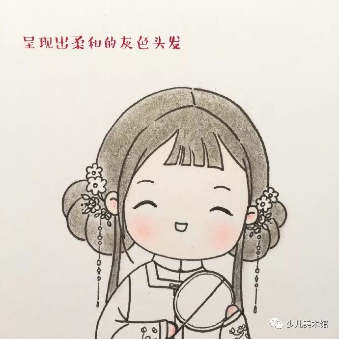 古风美人简笔画的"独门秘籍",新手一秒就get,惊呆了!