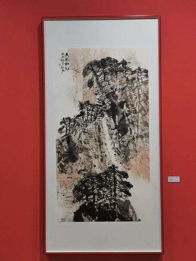 山语天籁丁竹君山水画作品展在湖北省美术馆开幕