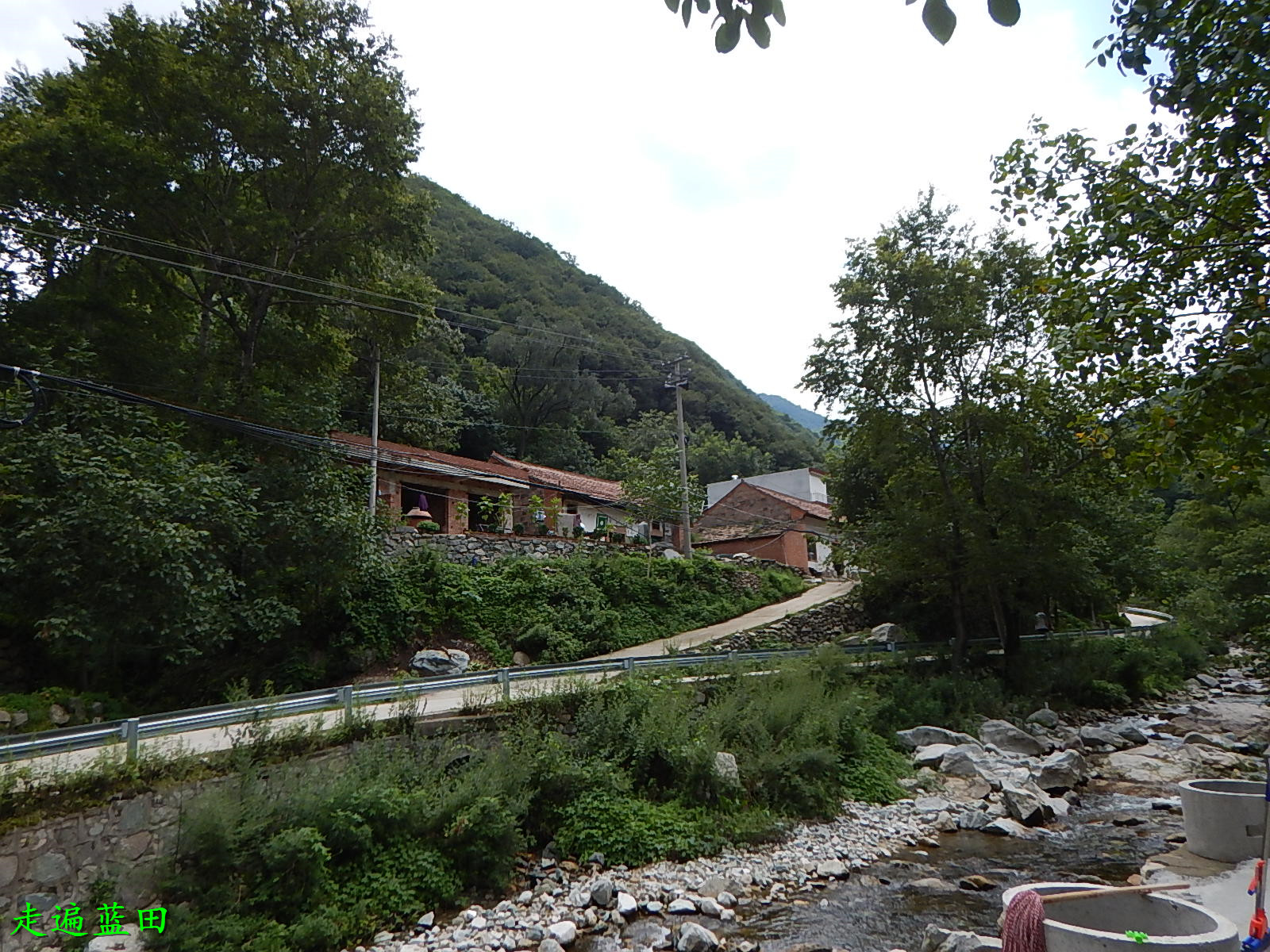 走遍蓝田2018汤峪镇汤三村穿越旅行1