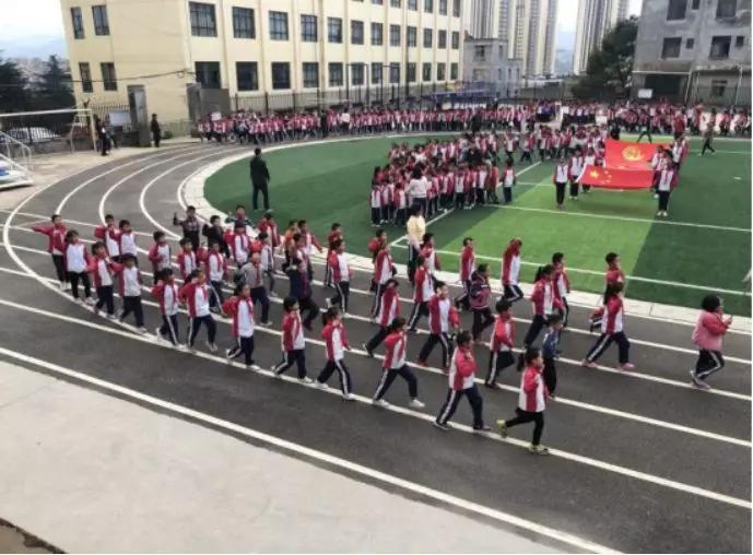 2019年官渡区大板桥中心学校冬季田径运动会