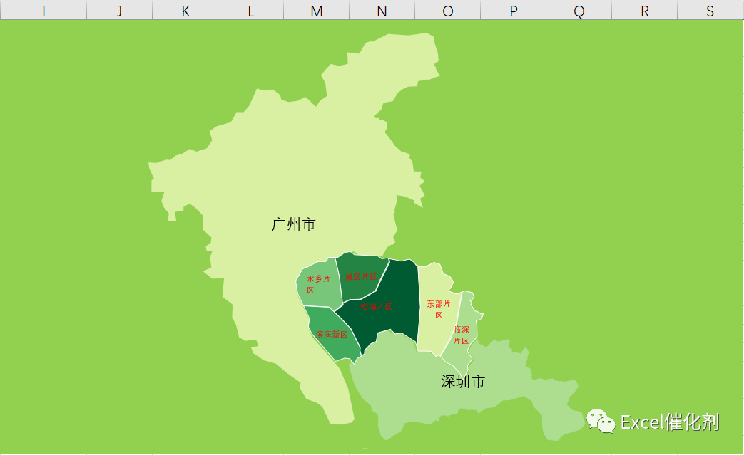 [功能发布]Excel催化剂地图可视化功能正式发布