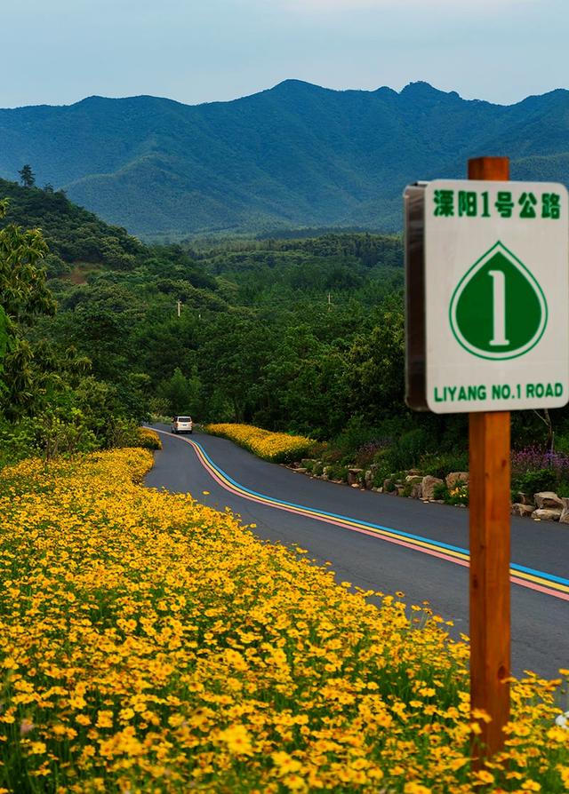 溧阳一号公路中有一段是专门为信奉纯真爱情,渴望拥有爱情甜蜜的男
