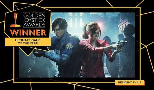 金摇杆奖名单出炉《生化2：重制版》获年度最佳游戏_世界