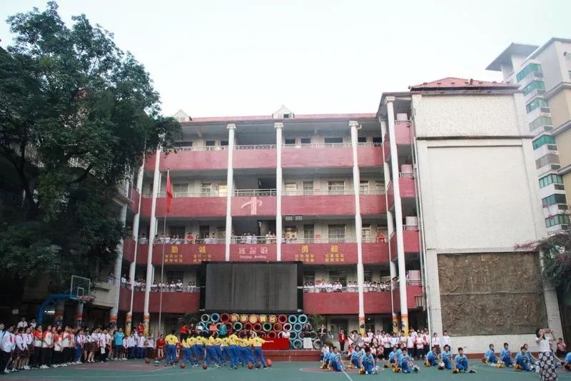 广州市一中外国语学校2019年自编操比赛