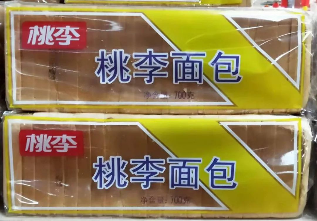 桃李果果切片面包500g
