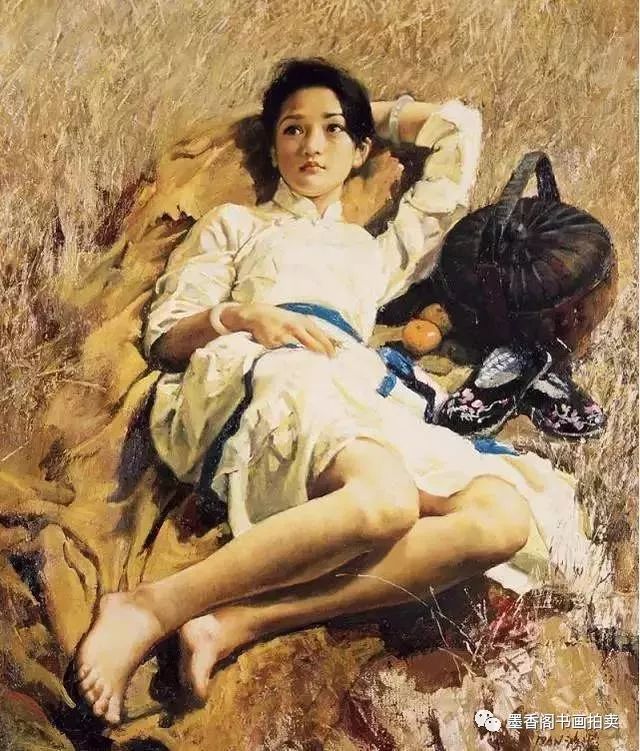 他用油画画江南女子，周迅曾是他笔下的模特_搜狐网