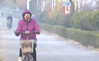 河北邯郸：强冷空气强势来袭气温骤降