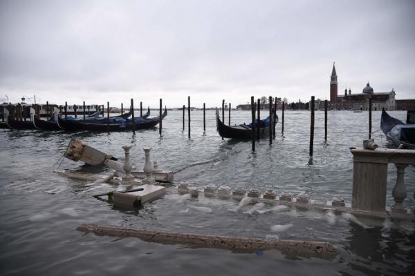 威尼斯双年展临时关停多展馆，水城遭遇半世纪来最严重洪灾