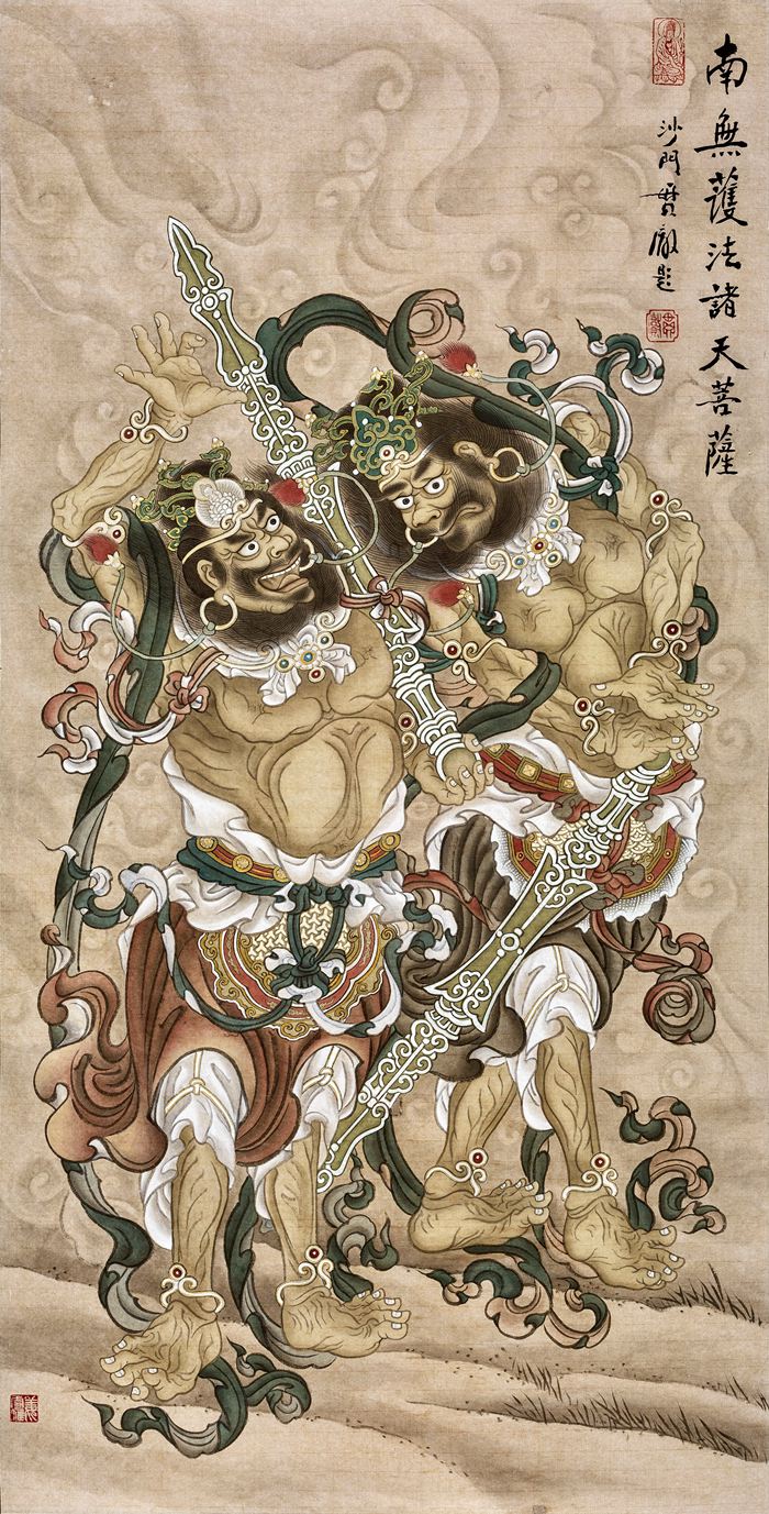 “即心即佛——姜雪雁佛菩萨圣象画展”在北京1+1艺术中心开幕