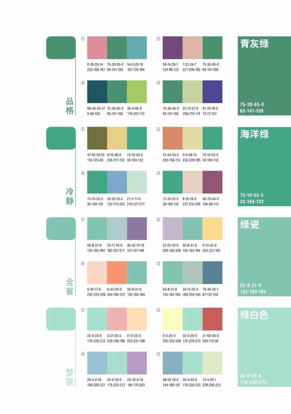 不会色彩搭配?|花艺设计色系配色方案
