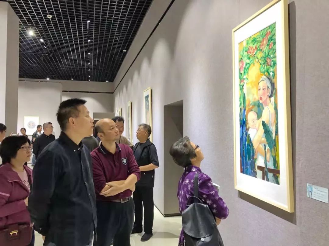 "花语心声—张静淼旅美油画作品展"在我馆开展