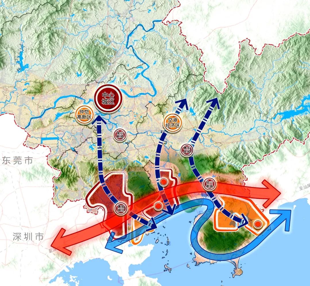 惠州沿海规划!推进惠大铁路客运化 深汕高铁争取在稔平半岛设站