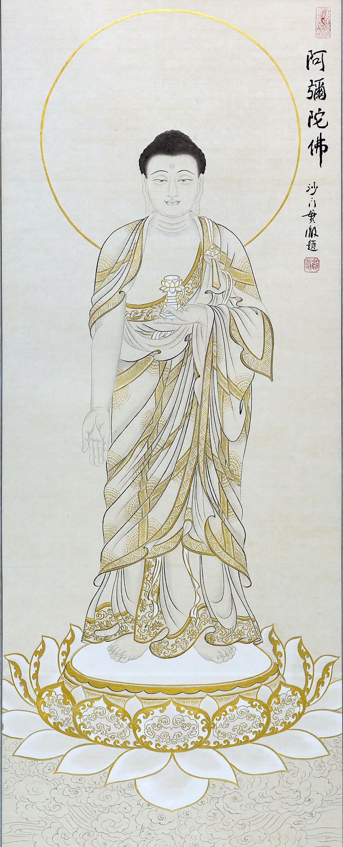 “即心即佛——姜雪雁佛菩萨圣象画展”在北京1+1艺术中心开幕