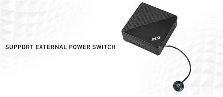 微星推出新款迷你PC：搭载10代酷睿，SSD/内存可更换