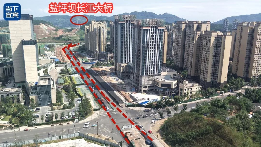 贯穿全城接江北到南岸连南溪宜宾交通大升级这一片区将