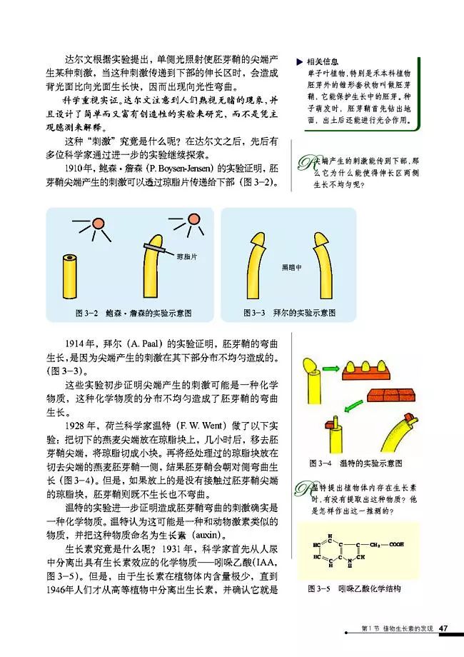 高二生物必修三电子课本（人教版）