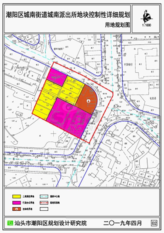 南至边防大队用地,西临城南派出所用地,北临新宫直街, 规划总用地面积