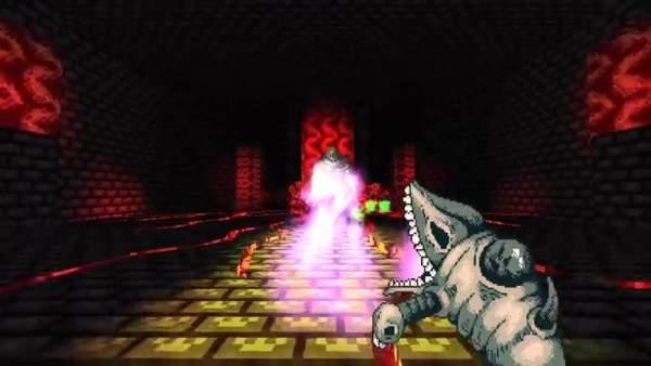 《毁灭战士2》“克苏鲁”Mod探索教堂用新武器战恶魔_游戏