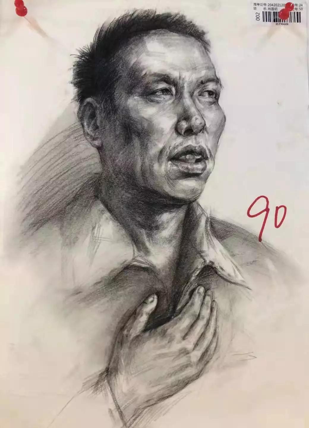 麦高画室小联考素描高分卷麦高画室小联考素描高分卷麦高画室小联考