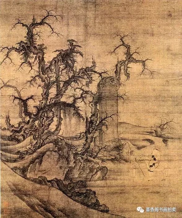 古代文人山水画的荒寒之境——于画是寂远廖阔，于心则一尘不染_搜狐网