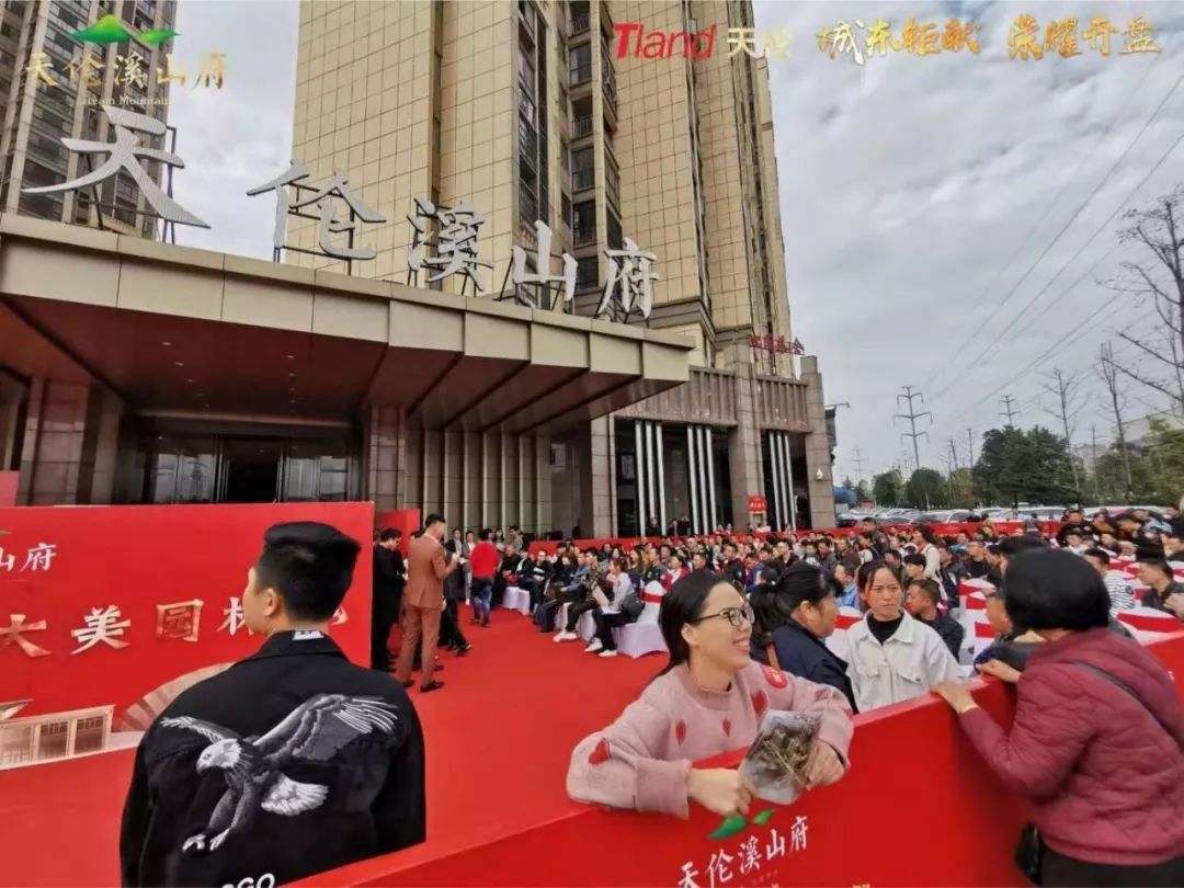 好房靠抢 实力见证丨天伦溪山府开盘人气爆棚,再续热销传奇!
