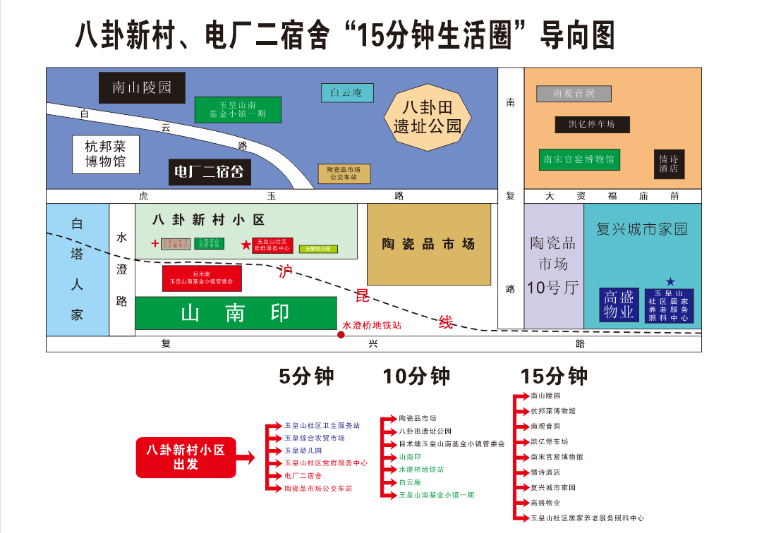 全力争创全国文明城市四连冠这件事关乎每一个人15分钟便民服务圈导视