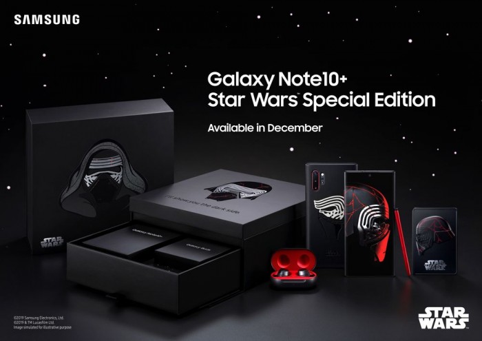三星推出星球大战9特别版Galaxy Note 10+套装