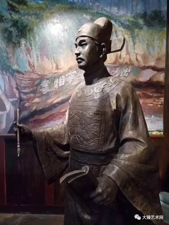 《明川北道四品官员—杨瞻》铸青铜 210cm《清川北道三品官员—黎学