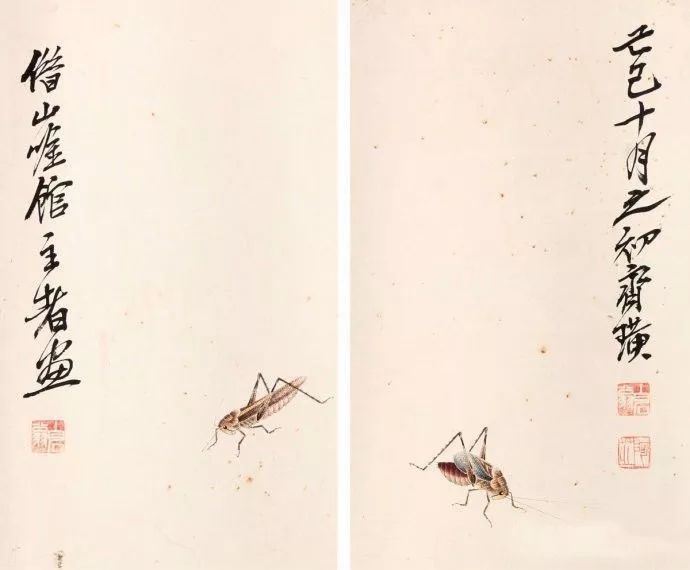 写意草虫基本画法(附齐白石草虫欣赏)