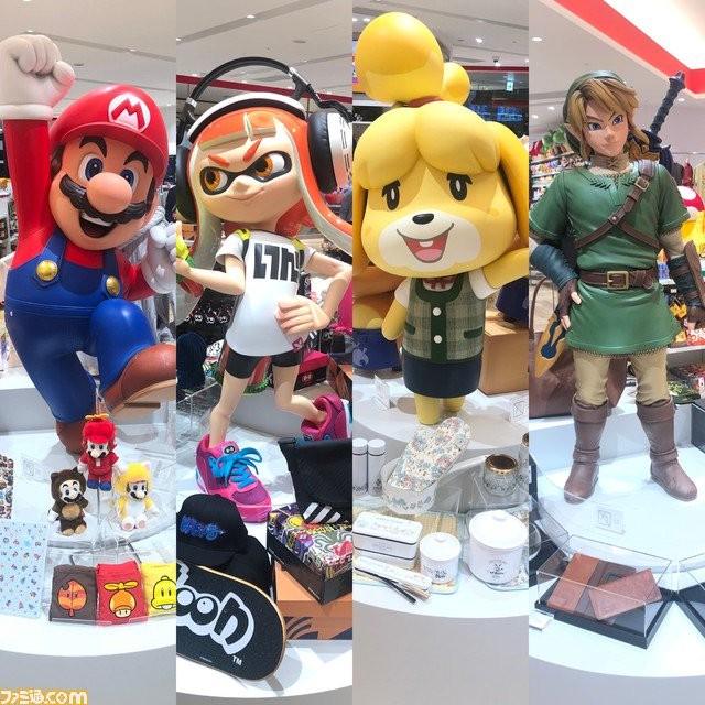 任天堂实体店NintendoTOKYO内部图好想买买买_宝可梦
