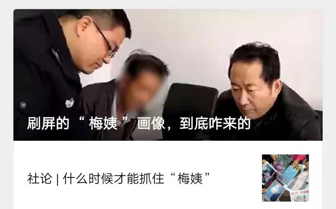 抓不住的人贩子梅姨到底长啥样最真最真的消息来了
