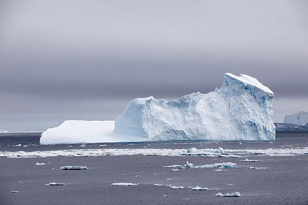 南极行·队员日志｜“雪龙”号进入浮冰区，每天有人拍冰山