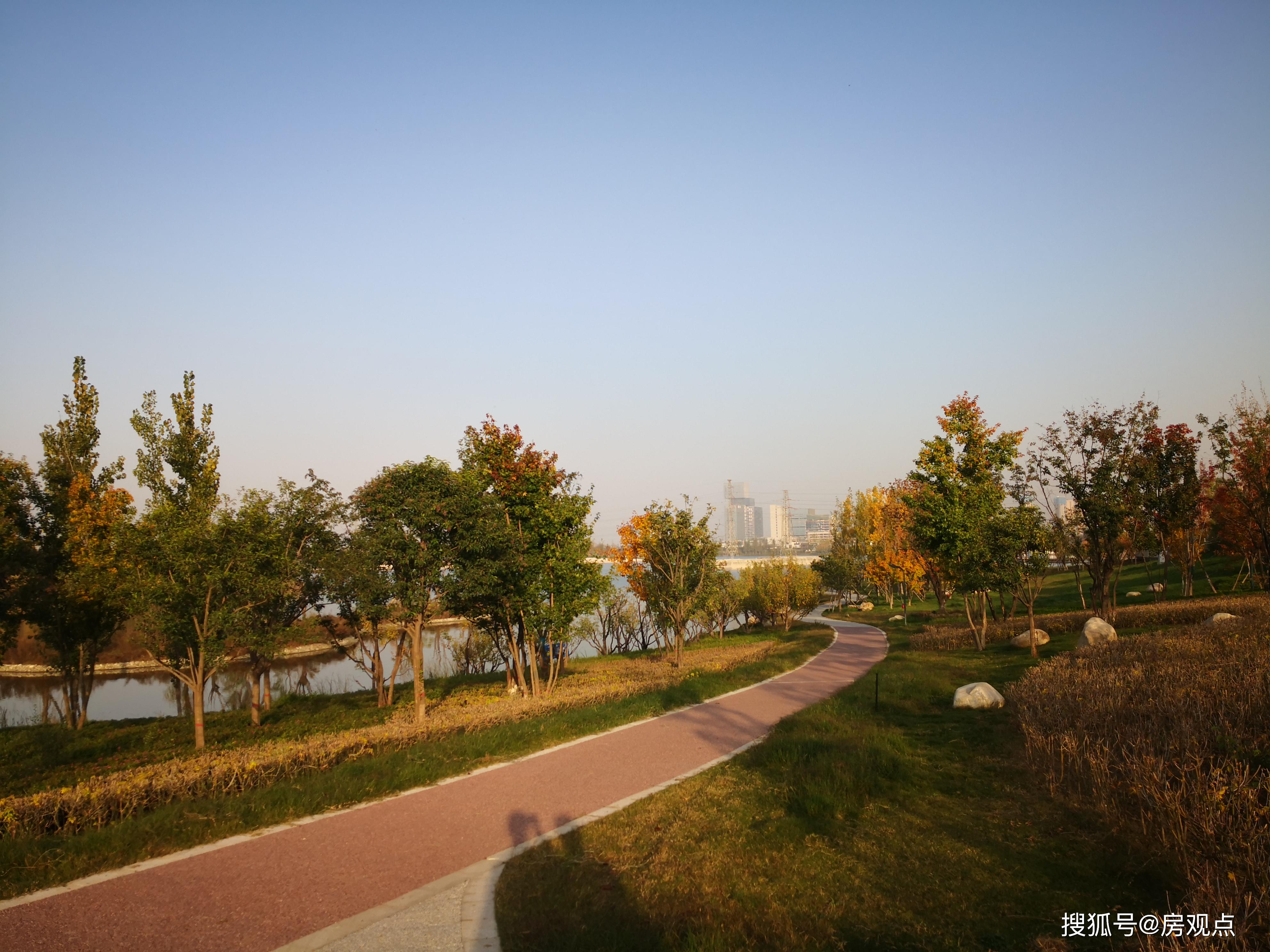 西咸新区沣河生态景区,这里风景优美.