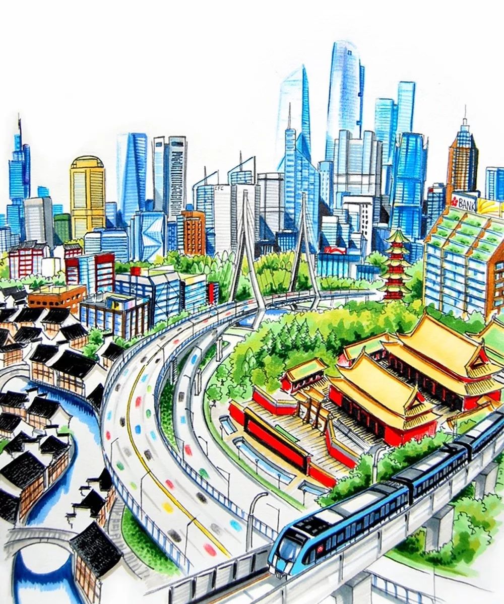 隐藏在"手绘南京"中的城市密码