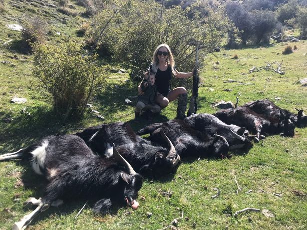 新西兰一母亲带孩子捕猎 与猎物合影引热议