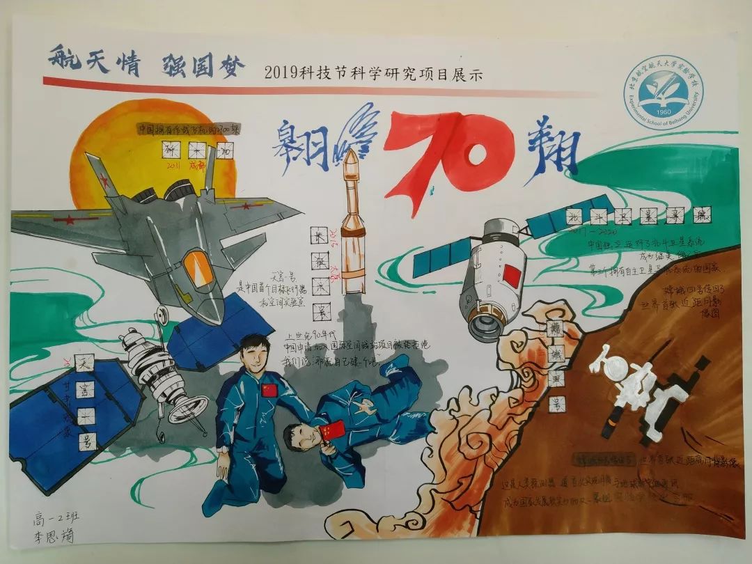 航天情 强国梦—记2019年北航实验学校中学部科技节个人项目赛