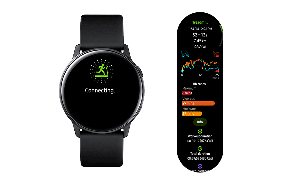 [图]galaxy watch active 2诸多新功能将下移到旧款三星智能手表上