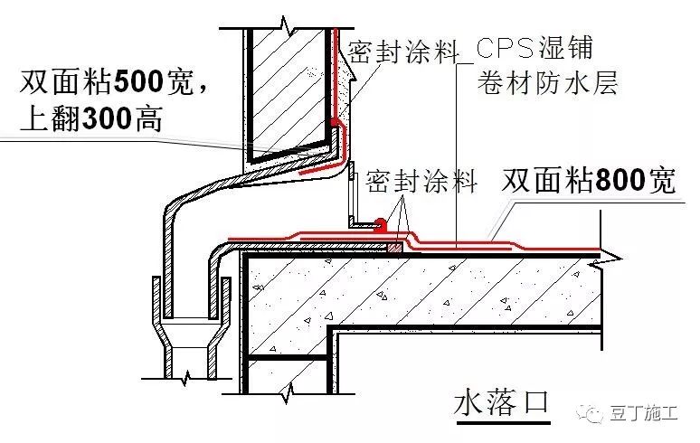 带砂卷材短边怎么搭接_卷材短向搭接