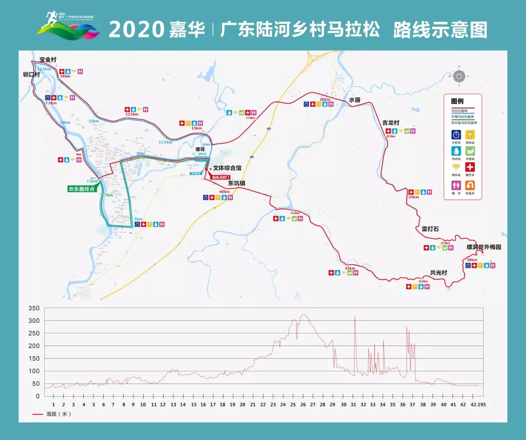 汕尾陆河gdp2020_汕尾陆河河口镇地图(3)