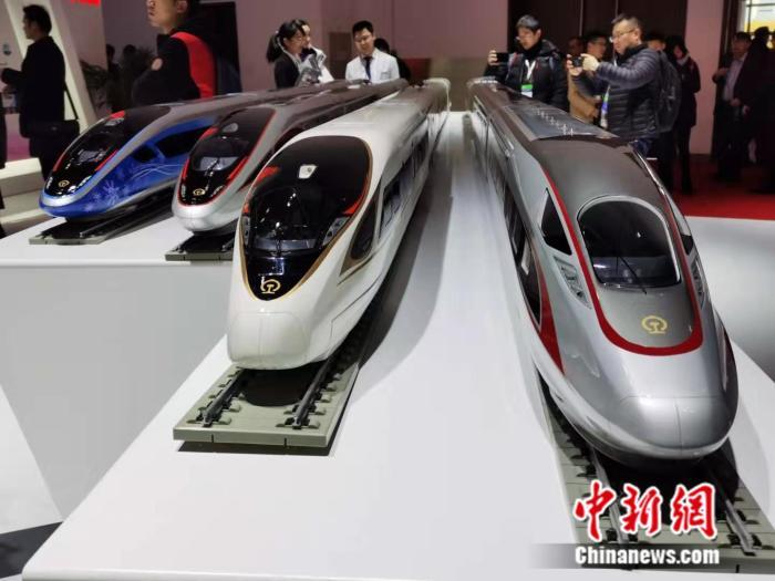 高铁最新成果亮相中国国际现代化铁路技术装备展