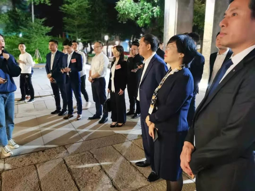 潮州市余鸿纯副市长欢迎蔡文川会长率领的深圳潮创会访问团一行