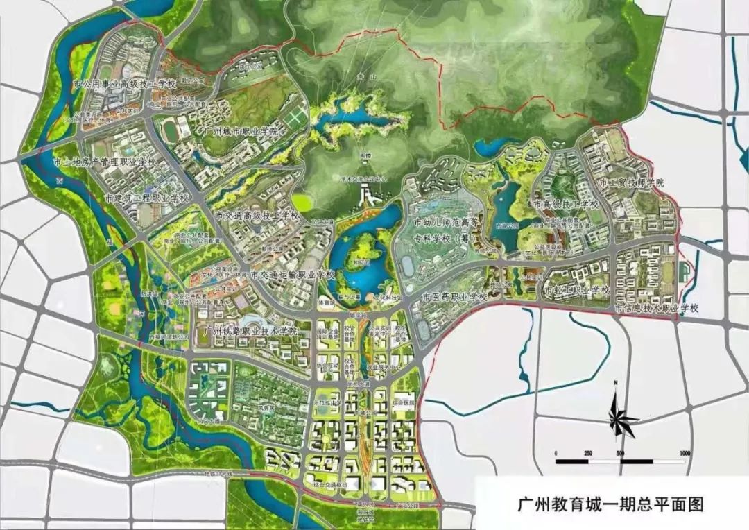 广州科教城本月底开工,亮点逐个数!