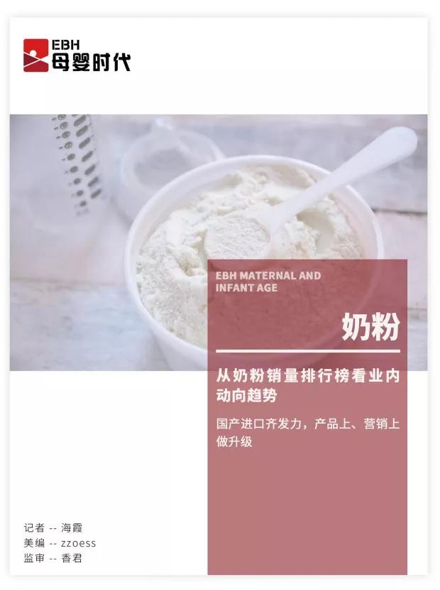 2019国产奶粉销量排行_2017中国奶粉10强排行榜,哪种奶粉宝宝最爱喝
