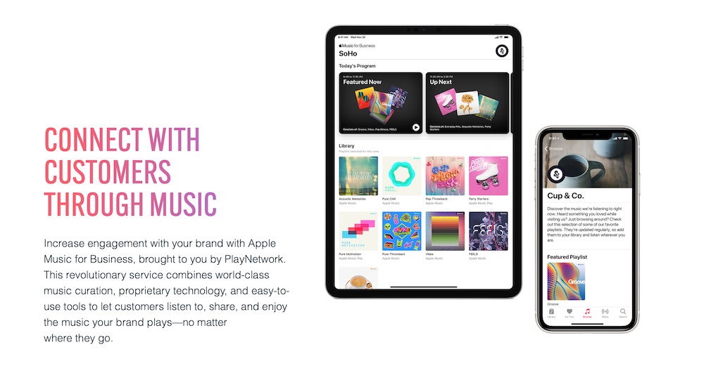 苹果推AppleMusic商业版为零售店提供音乐
